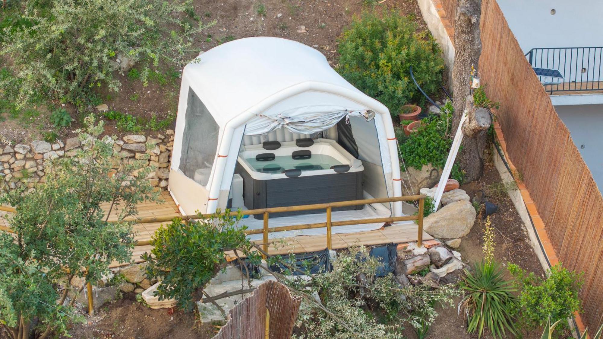 הוילה בדלונה Aaa View Private Terrace Outdoor Heated Hot Tub Family Fun מראה חיצוני תמונה